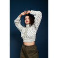 Go With The Flow Printed High Neck Top