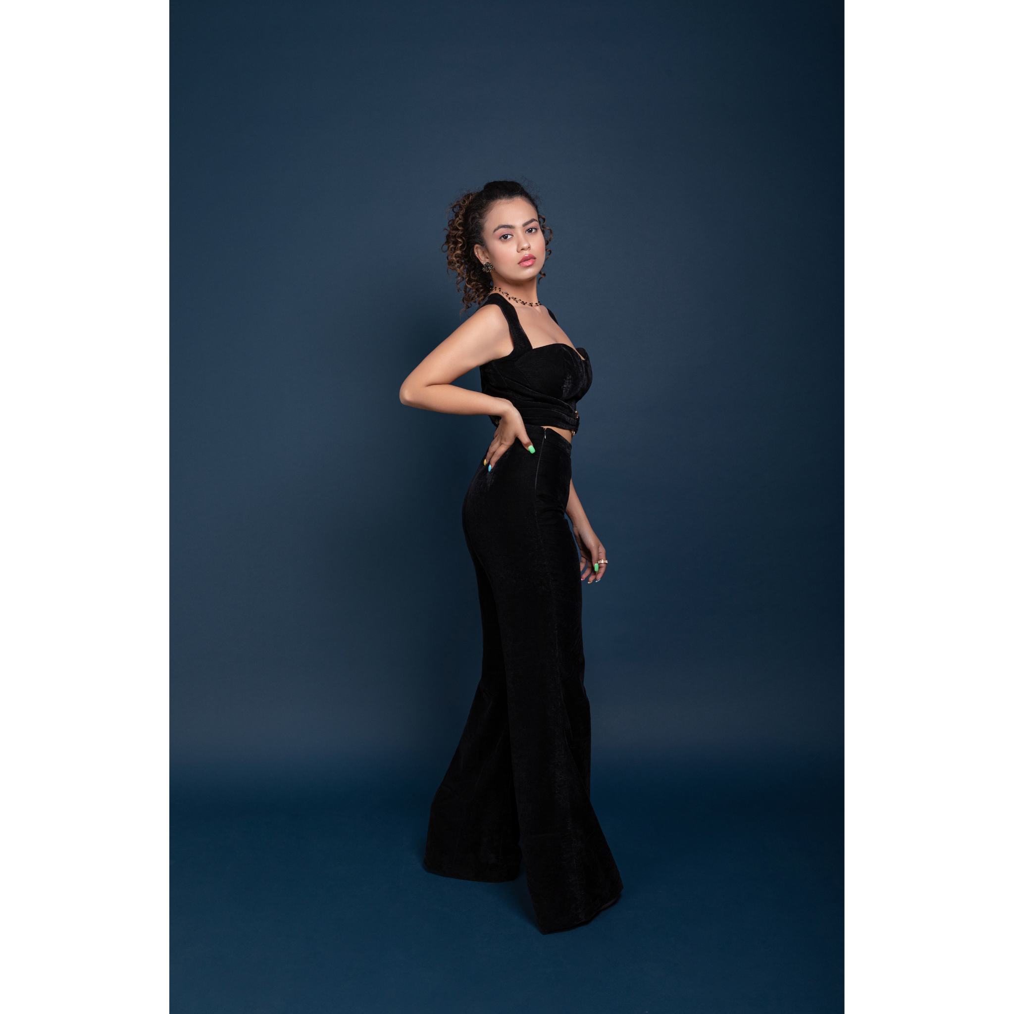 Spice it up Velvet Co-ord Set