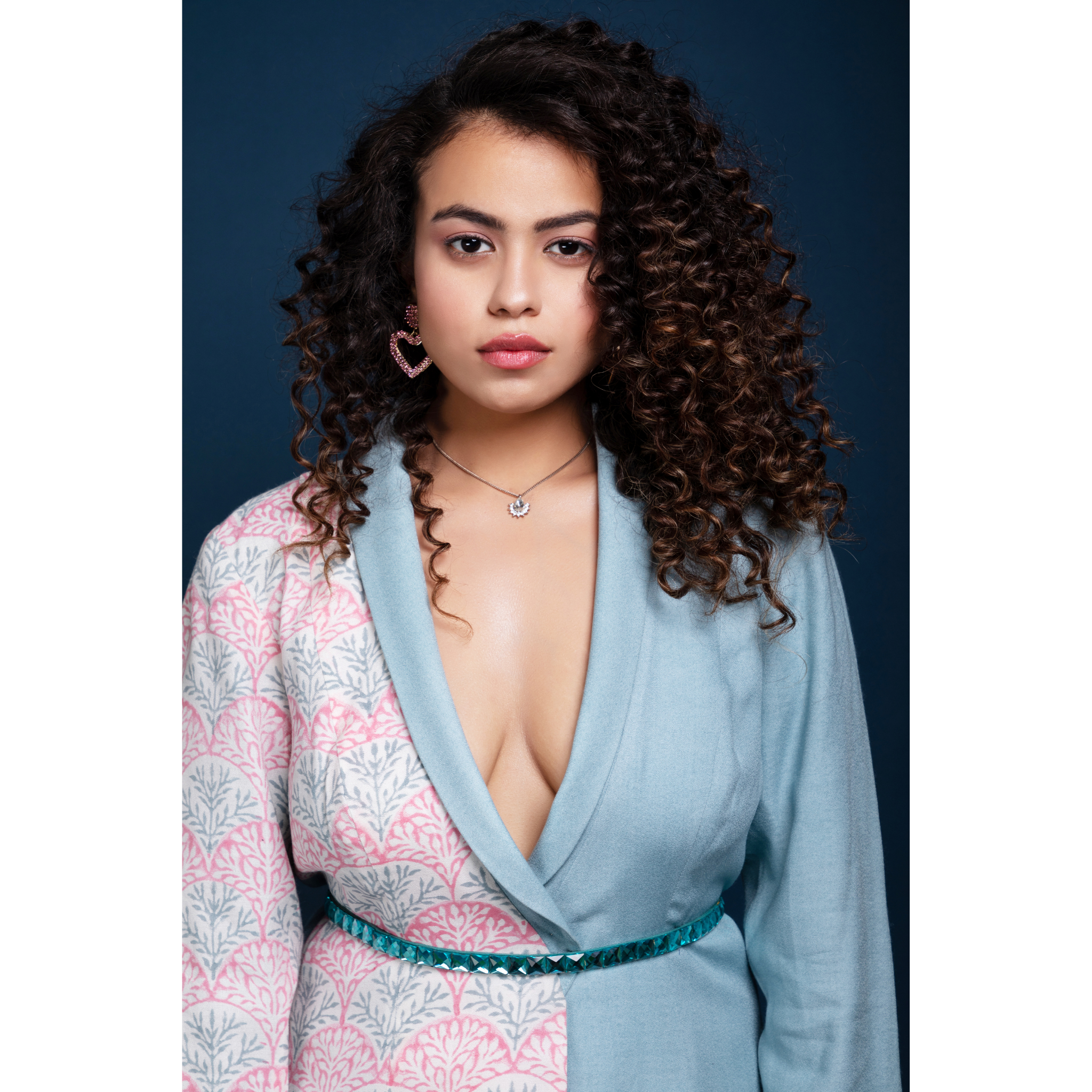 Print on your side blazer dress
