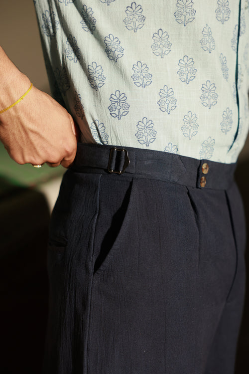 Classic Navy Blue Pants
